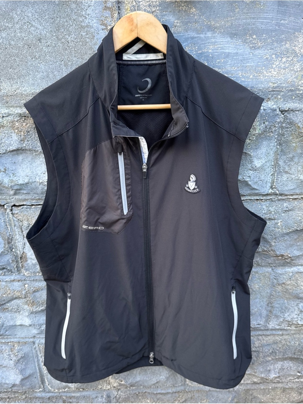 Shinnecock Hills Golf Club Zero Restriction Golf Vest Men's XL Full Zip